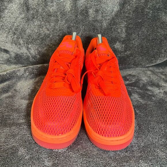 Nike Air Force 1 Low Upstep BR Women’s Size 9 – Bright Crimson/Orange - Picture 2 of 8